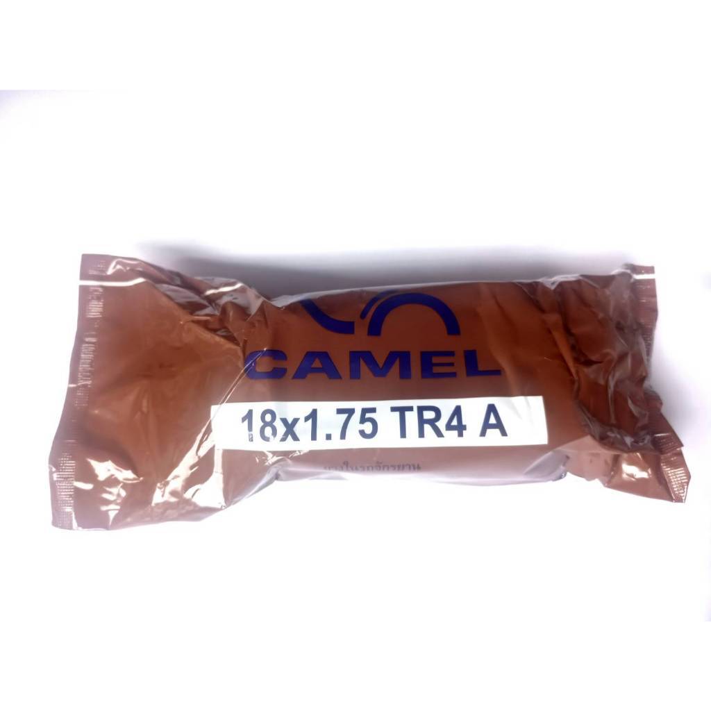 ยางในจักรยาน ยี่ห้อ camel  ขนาด 18x1.75 TR4A
