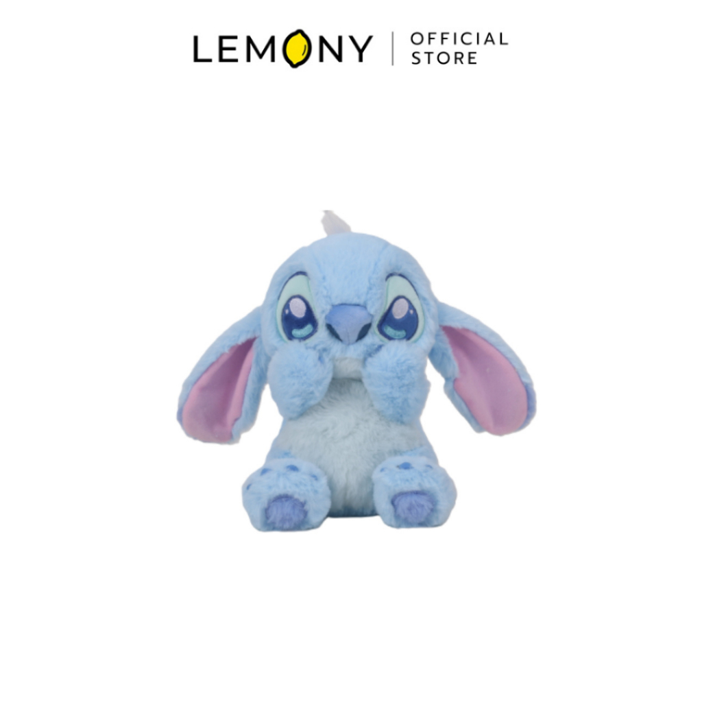LEMONY พวงกุญแจตุ๊กตาสติช ขนาด 10CM Stitch Cream Collection