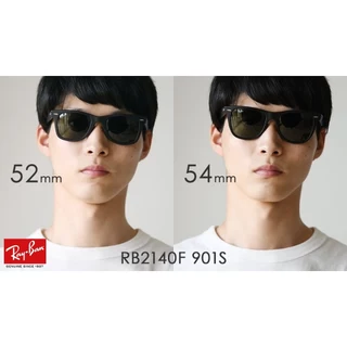 แว่นกันแดด Ray-Ban Wayfarer RB2140F 901, RB 2140F 902 (52mm.) แท้ รับประกัน 2 ปีเต็ม