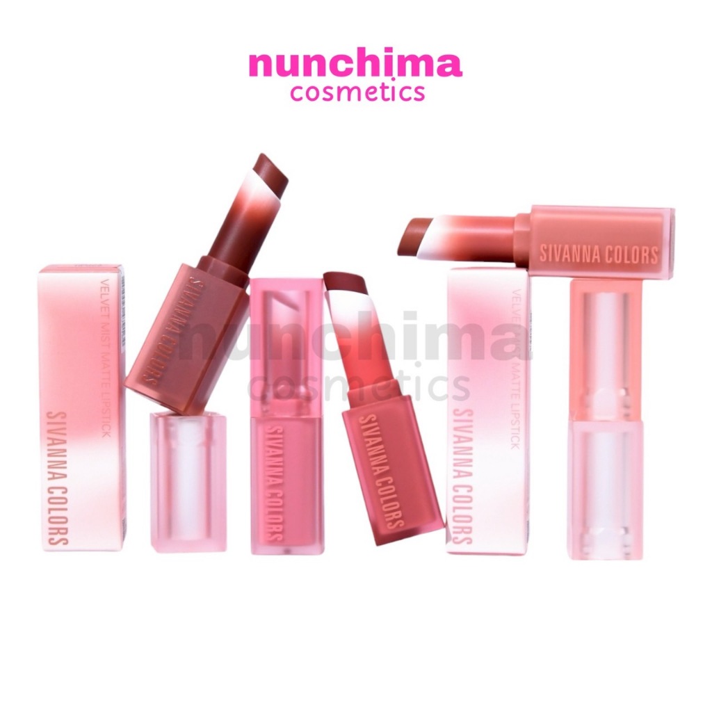 HF569 Sivanna Colors Velvet Mist Matte Lipstick ซีเวนน่า คัลเลอร์ส เวลเวท มิสต์ แมทท์ ลิปสติก