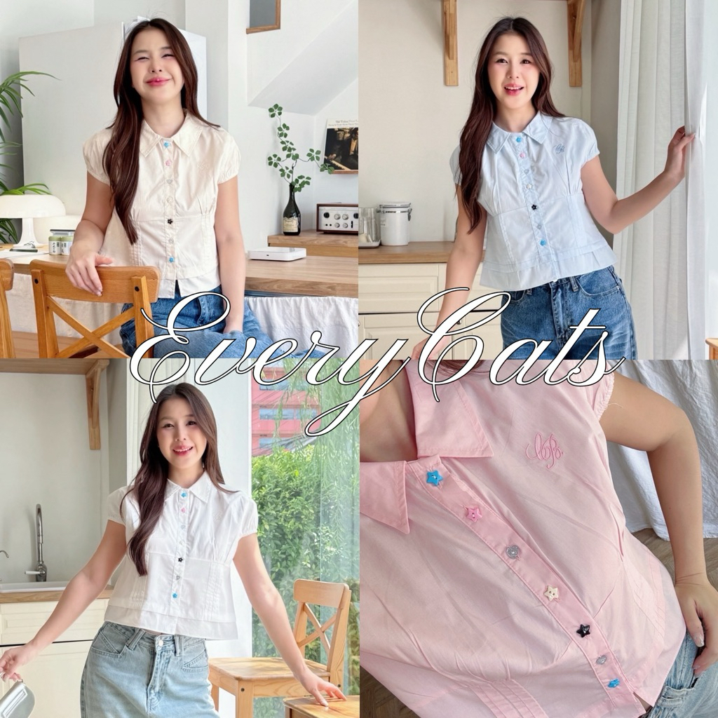 W06 - Cookies Bear 🤍 รวมงานเสื้อเชิ้ตโปโล Details น่ารักงานสวย