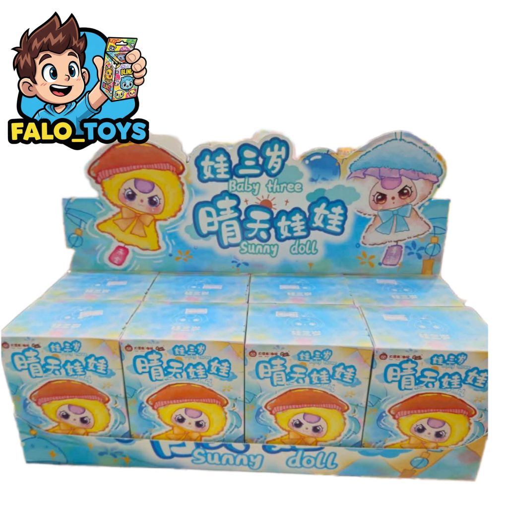 พร้อมส่ง baby three sunny doll ( 8 สุ่ม )