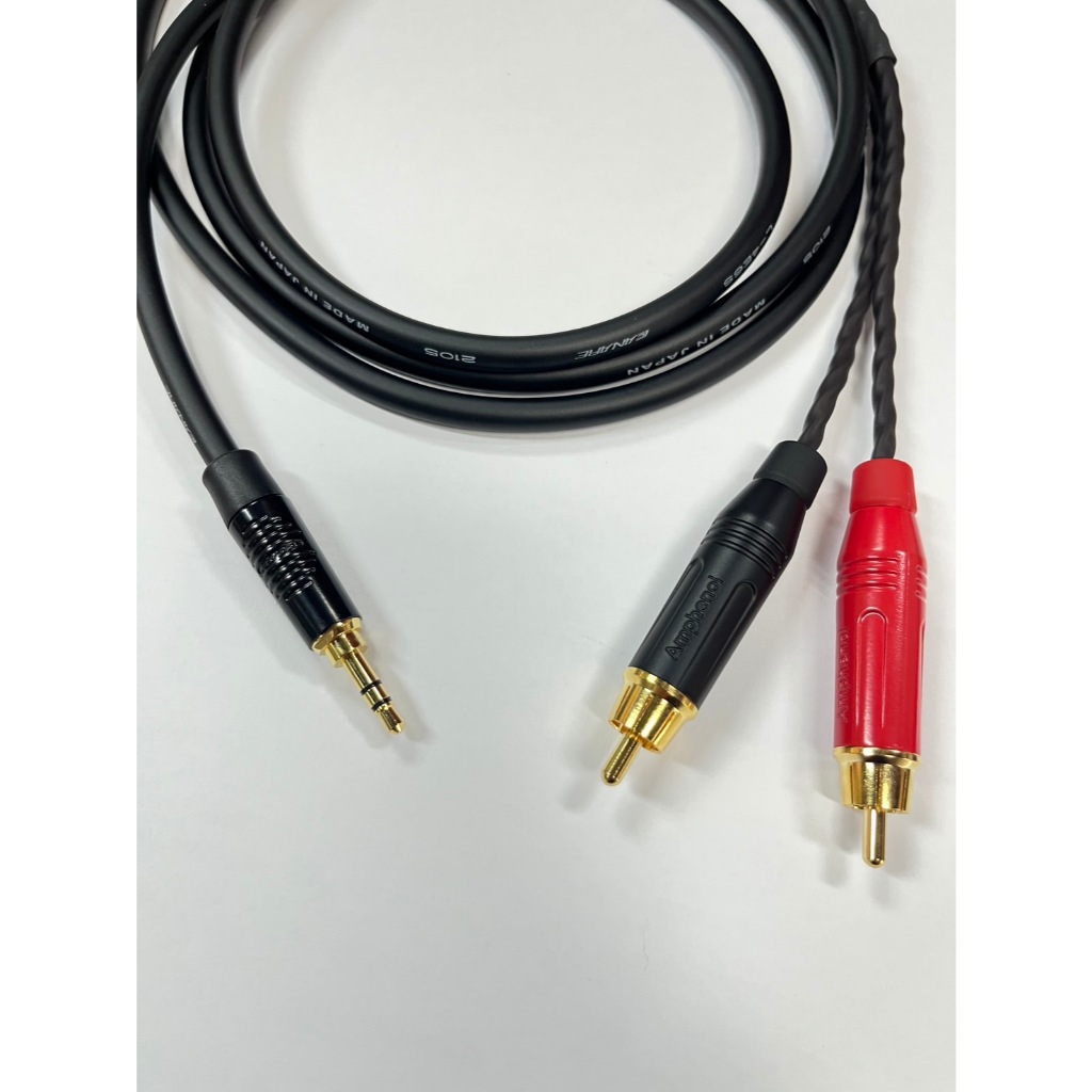 Mini 3.5 to RCA Canare สายมินิแจ้ค ออก RCA สาย Canare L4E6S