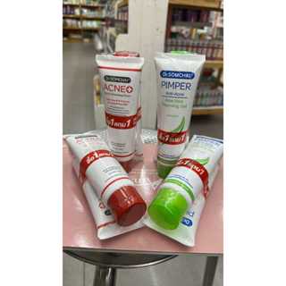 [1แถม1]โฟมล้างหน้า Dr.Somchai ดร.สมชาย 110g.โฟมล้างหน้าดูแลป…