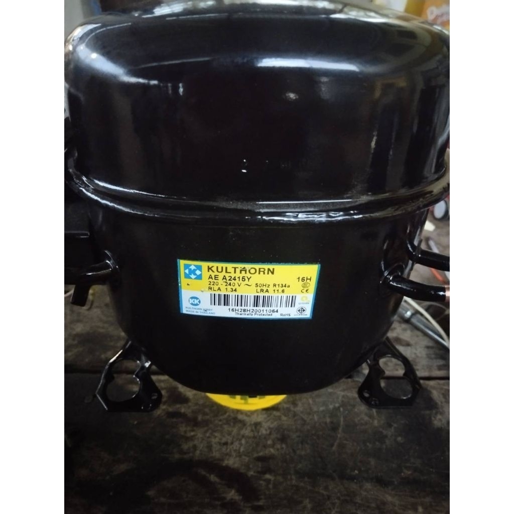 คอมตู้แช่AE 2415y น้ำยา r134 มือสองใช้กับตู้แช่ 2 3 4 ประตู