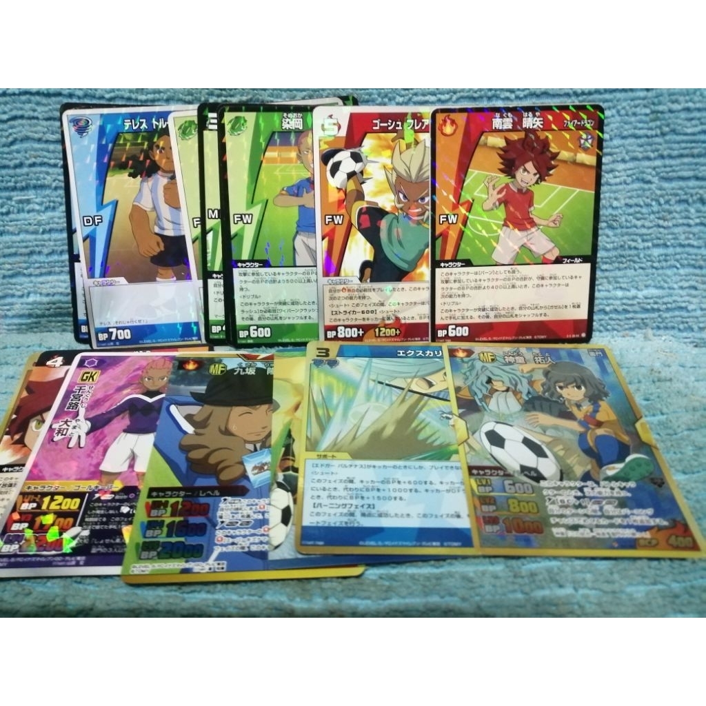 การ์ด​ Inazuma​ Eleven​ Trading​ Card​ ใบฟ​อยล์​