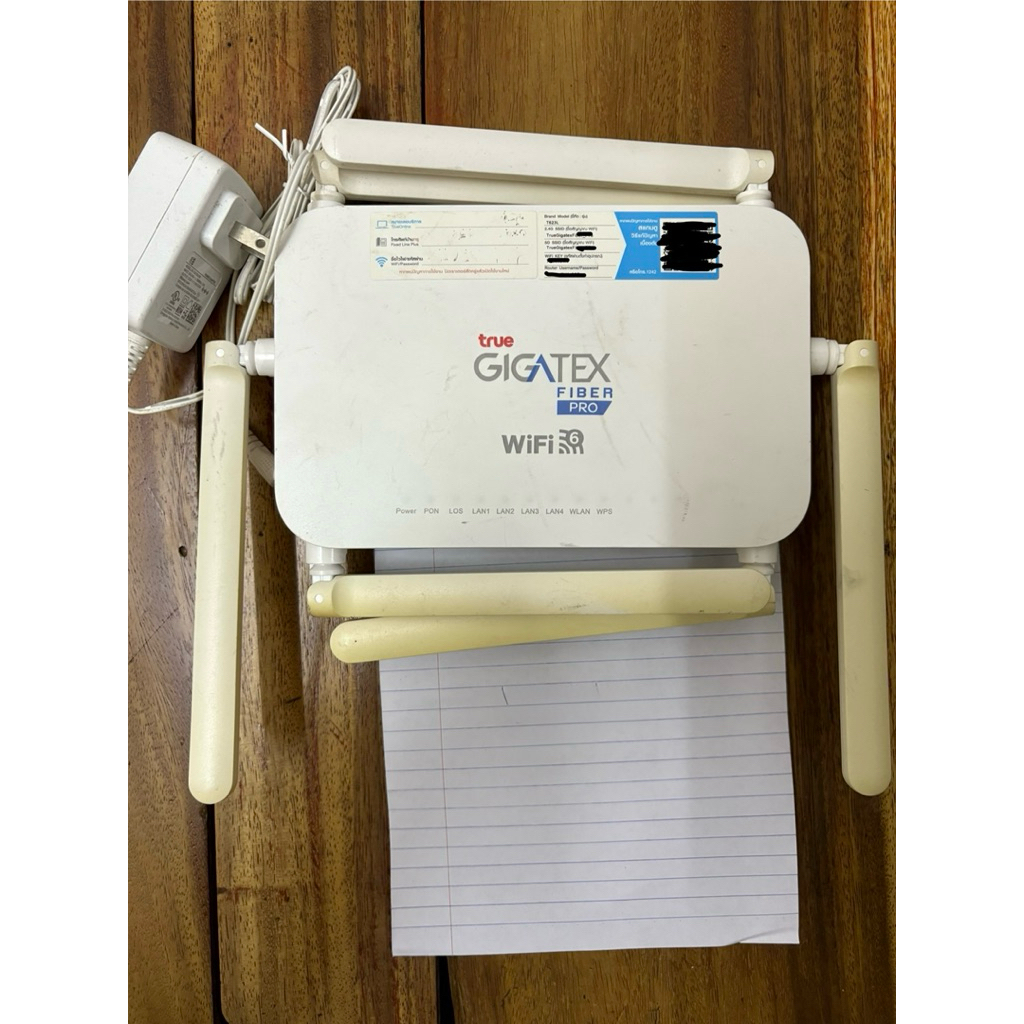 T3 Router Gigatex Fiber Pro Wifi6 AX4800 รุ่น T623L