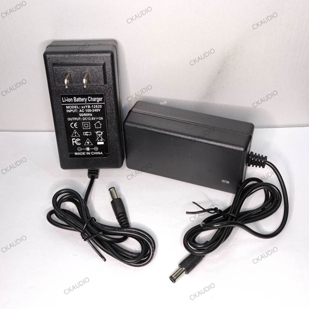 ที่ชาร์จแบต adapterชาร์จแบตเตอรี่ลิเธี่ยม  DC 12.6V 14.6V 16.8V 21V 21.9V 29.4V มีไฟสถานะ แบตเต็มตัด