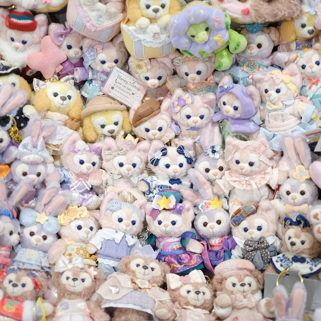 พร้อมส่ง🎀 New in มาใหม่🔥 พวงกุญแจ Disney Duffy and Friends Stella lou Linabell (📌ใช้โค้ดลด20%ได้ )