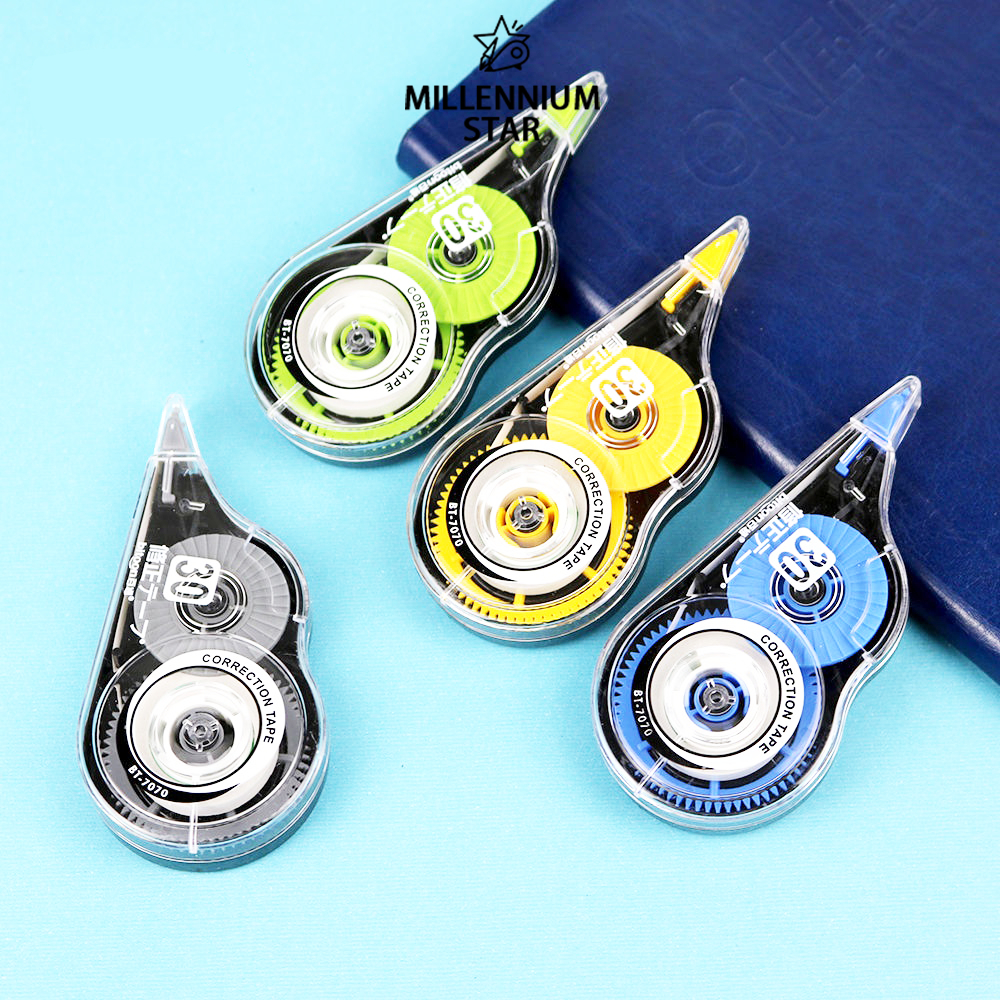 [Millennium Star]พร้อมส่ง ลิขวิดเทป เทปลบคำผิด ลบปากกา รุ่น SM-965 ลิควิด เท่ๆ กว้าง 5มม. (ราคาต่อชิ้นสุ่มสี)#ลิขวิดแห้ง