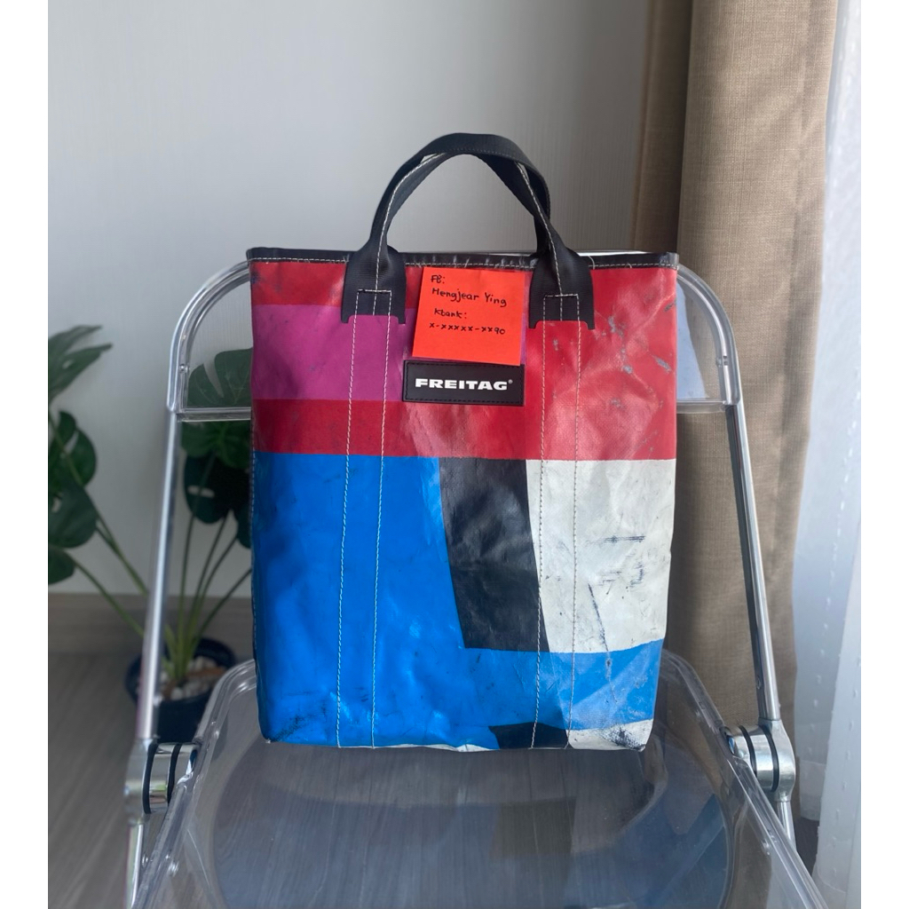 Freitag Leland แท้ ผ้าดำ