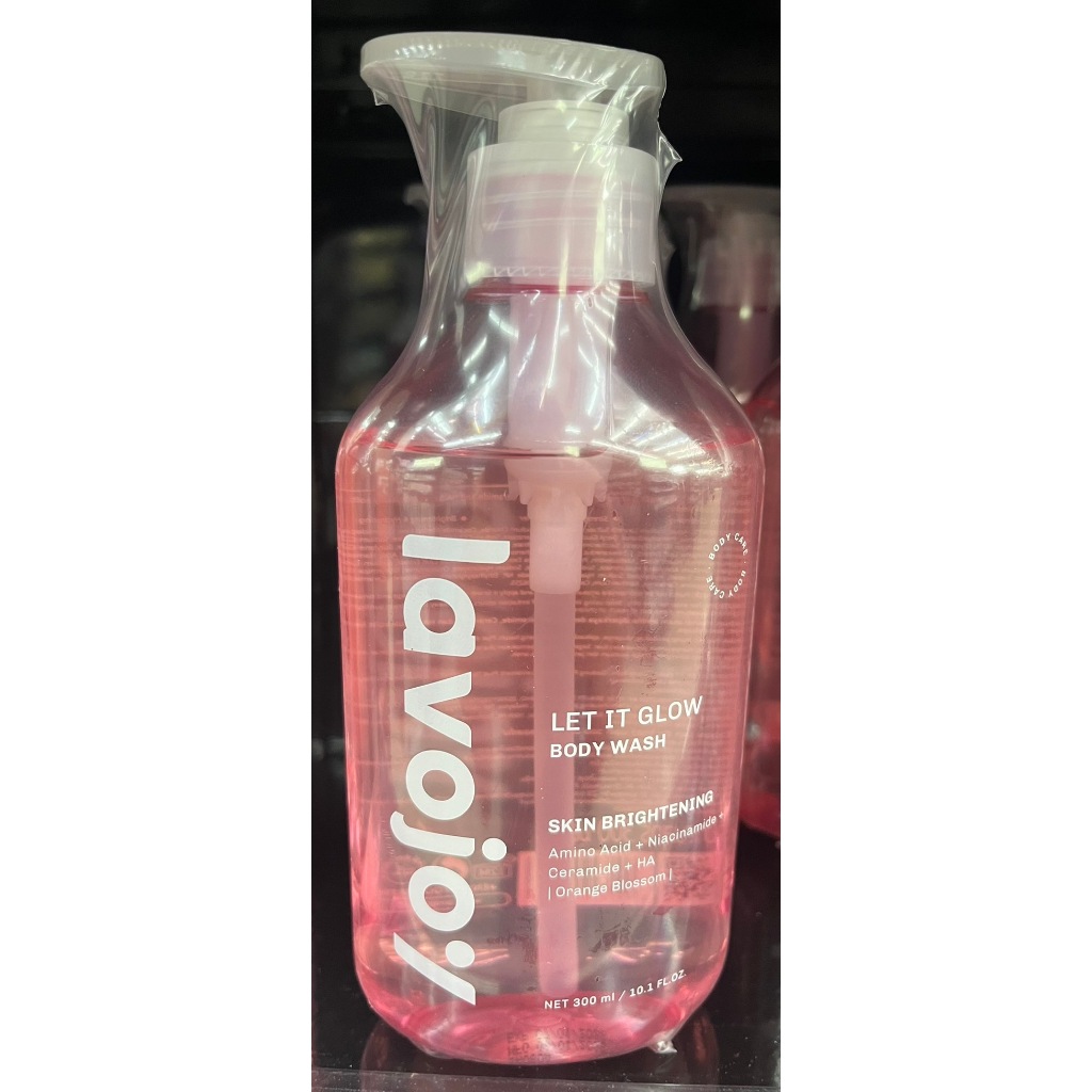 ครีมอาบน้ำ Lavojoy let it glow body wash ขนาด 300 มล.