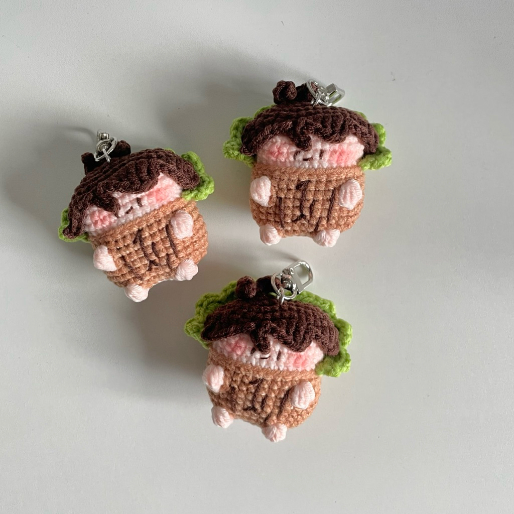 fav.jellyfish | พวงกุญแจไหมพรมโอยต้นไม้🌳🍃✨ | Treekawa keychain!🏝️