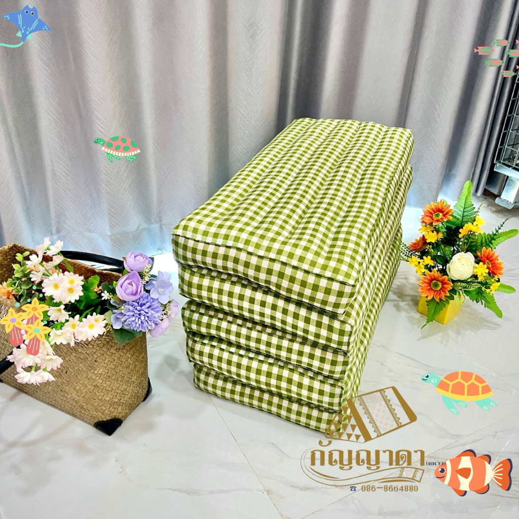 ที่นอน5พับ ลายมินิมอล(60*180ซม.)ยาว175-180cm.