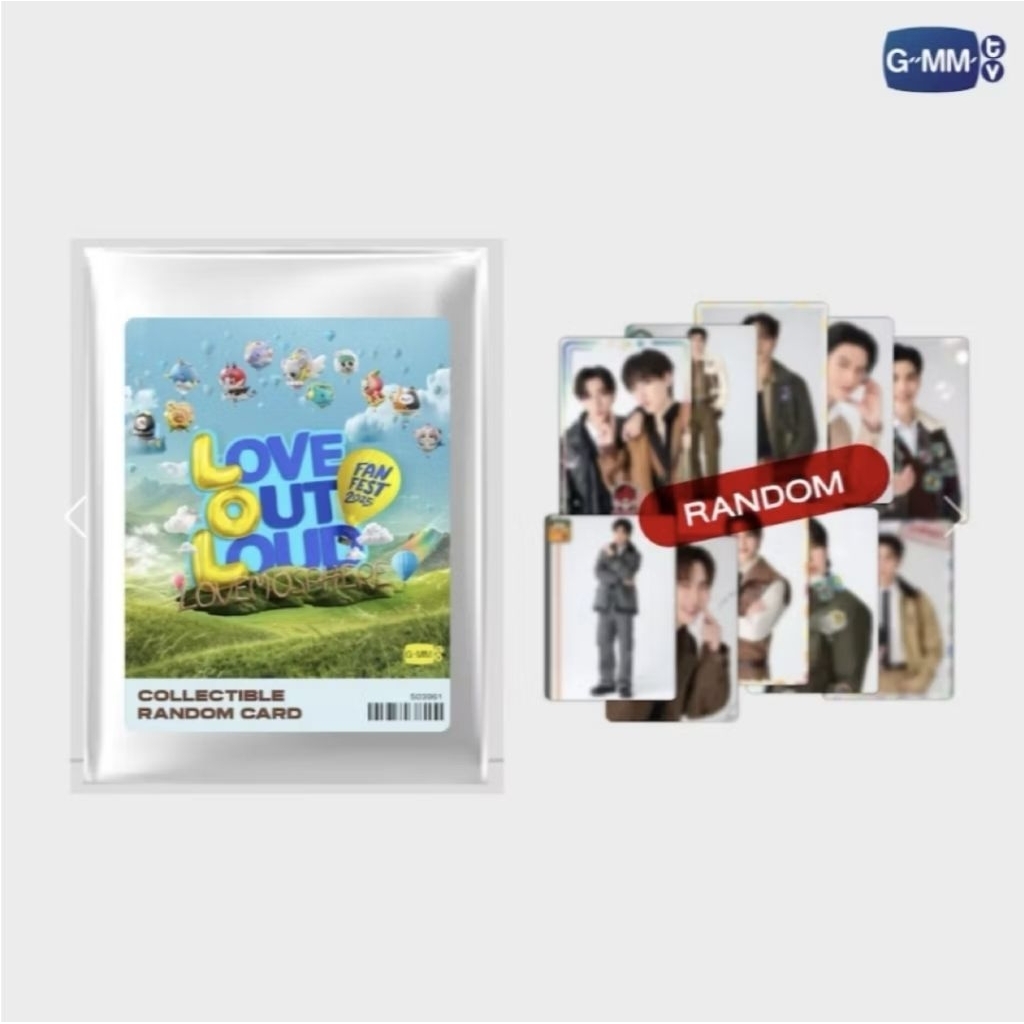 GMMTV Collectible Random Card I LOL Fan Fest 2025
