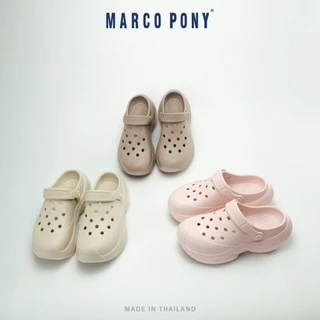 Marco Pony รองเท้าแตะผู้หญิง รองเท้า หัว โต หญิง กันลื่น อ่อนนุ่ม เบาสบาย MH9032
