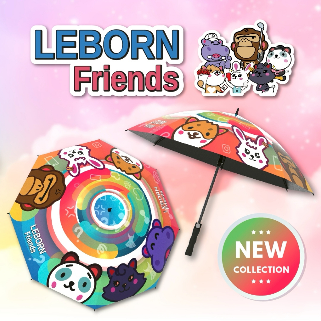 ร่มกอล์ฟ LEBORN LB Friends3 ขนาด 23 นิ้ว