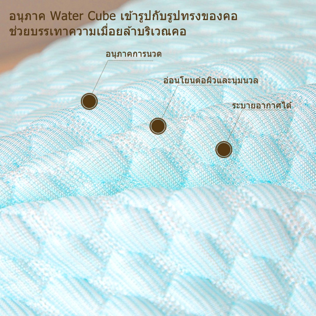 J-MU หมอน หมอนไมโครไฟเบอร์ หมอนหนุน หนานุ่ม รองรับศรีษะ หมอนนอน ขนาด 18x28x8นิ้ว (45x70x20ซม) - รูปที่ 3