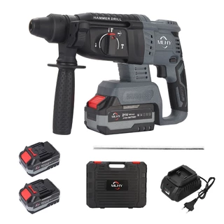 MLHY 21V Hammer Drill สว่านโรตารี่ สว่านไร้สาย มอเตอร์ไร้แปรงถ่าน สว่านกระแทกไร้สาย สว่านโรตารี่ไร้สายส