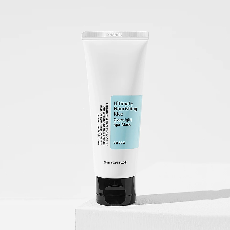 【สินค้าจุด】COSRX Ultimate Nourishing Rice Overnight Spa Mask 60 มล. สารสกัดจาก Oryza Sativa (ข้าว) 6