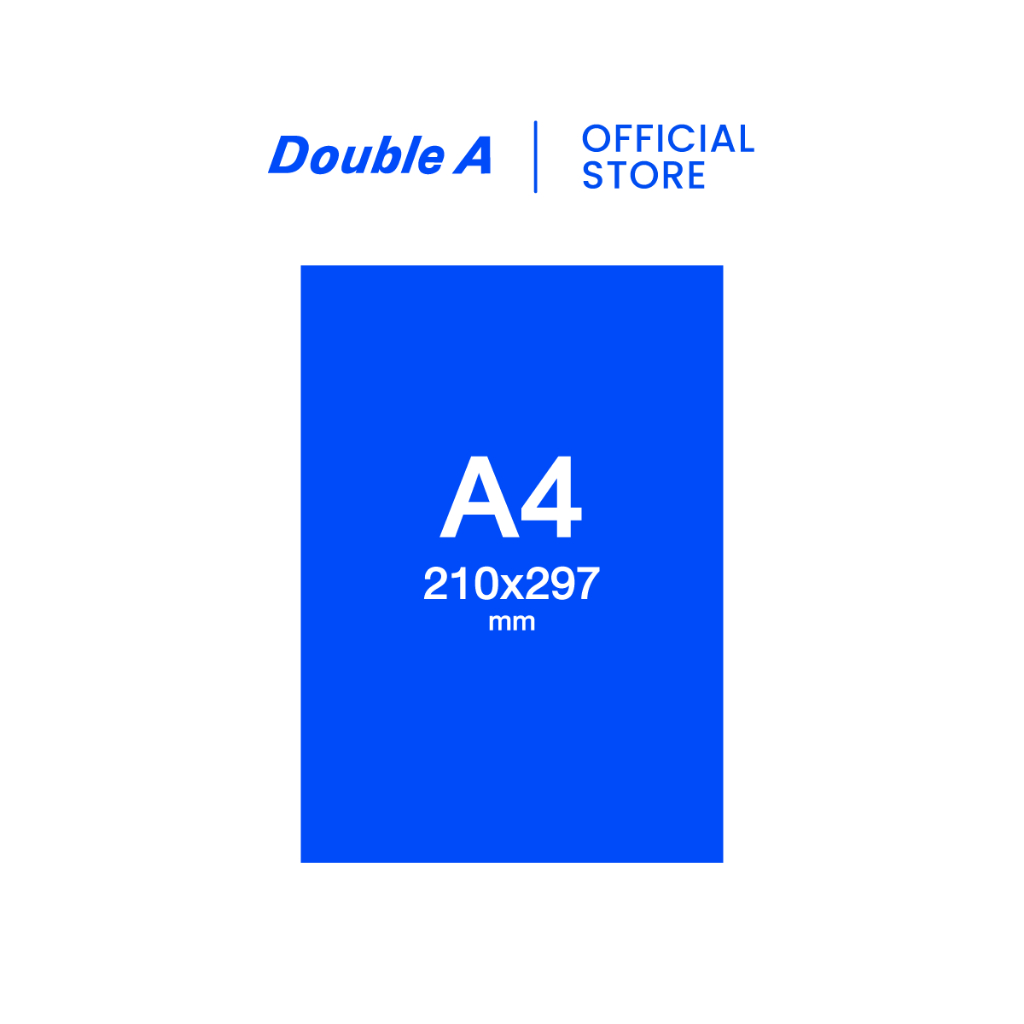 [4แพ็ก 90 แกรม 100 แผ่น] Double A กระดาษ Color Print A4 90 แกรม 100 แผ่น จำหน่าย 4 แพ็ก