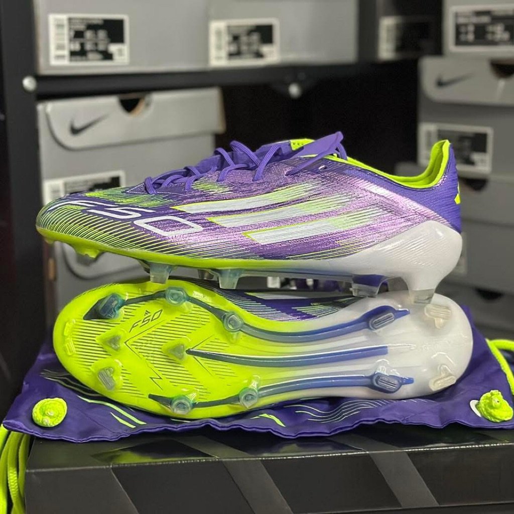 💜💚Adidas F50 Elite FG Radiant Blaze Pack สีใหม่ของแท้100%