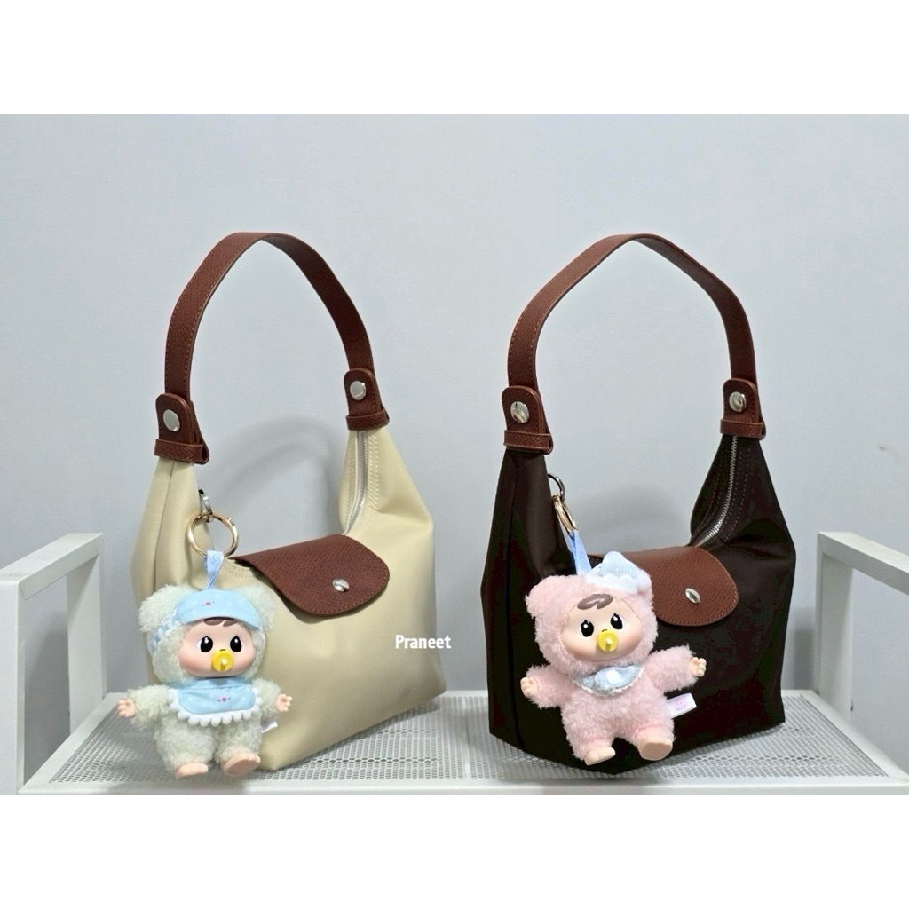 กระเป๋าสะพายข้าง งานผ้าไนล่อน สายหนัง ขนาด 8 นิ้ว***สินค้าพร้อมส่งในไทย ราคา ถูกที่สุด ดีลบีเคเค แกลเลอรีภาพที่ 3