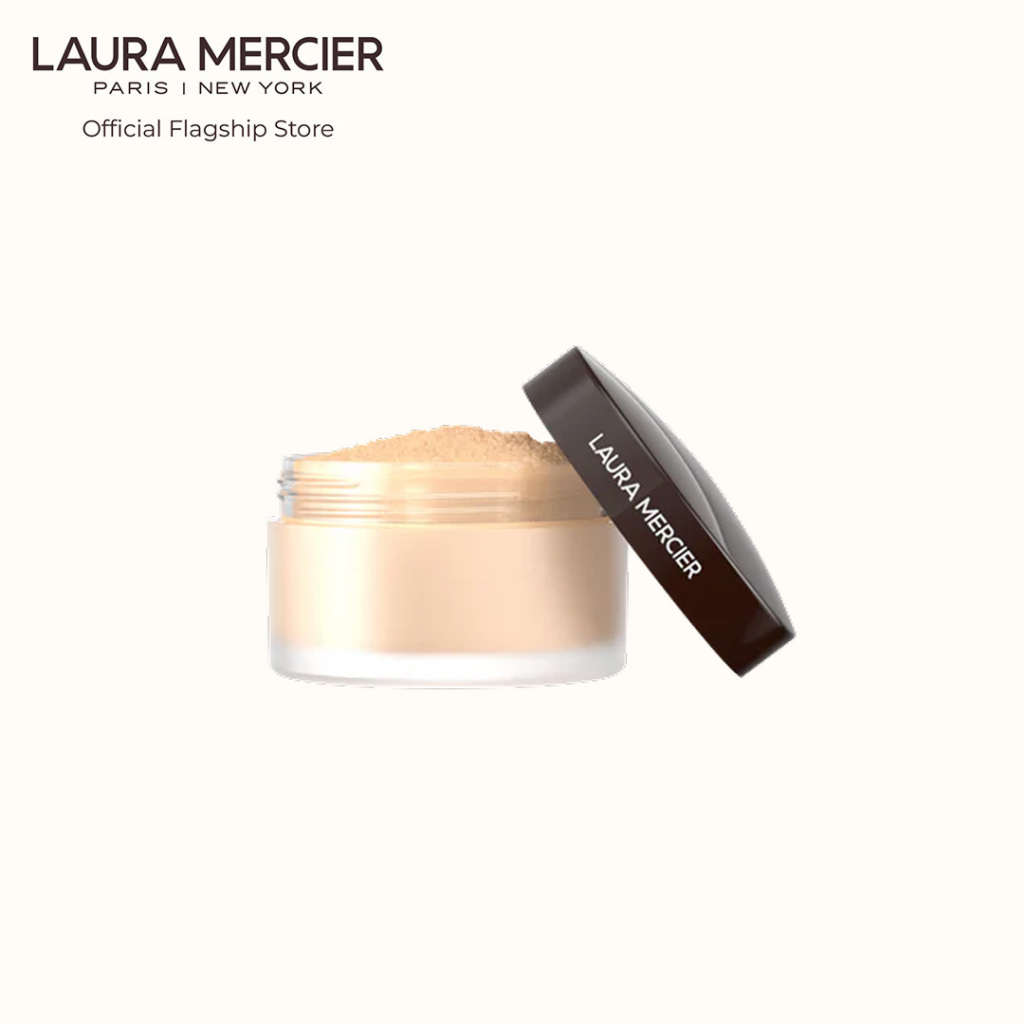Laura Mercier ลอร่า เมอร์ซิเออร์ แป้งฝุ่น TRANSLUCENT LOOSE SETTING POWDER ขนาด 9.3 กรัม สีฮันนี่
