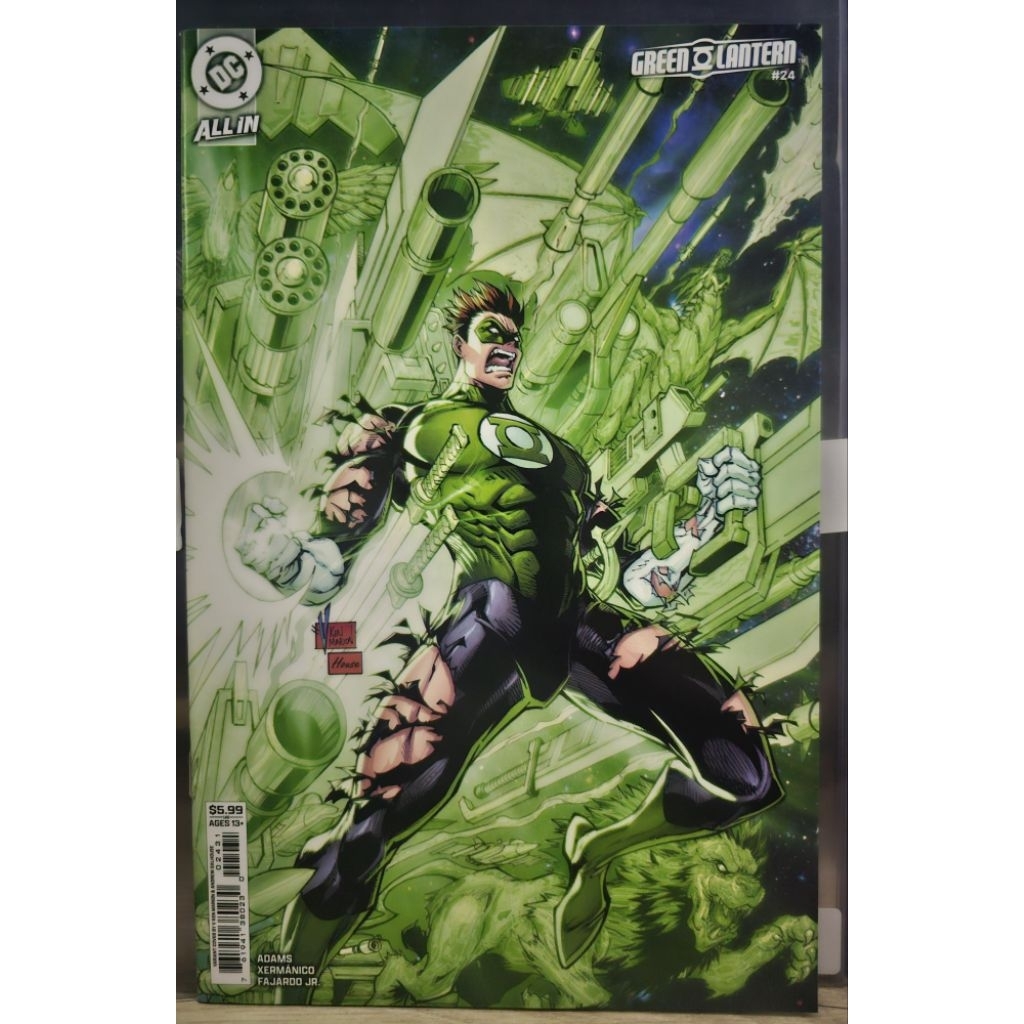 Green Lantern #24 – Variant Cover by Rafa Sandoval