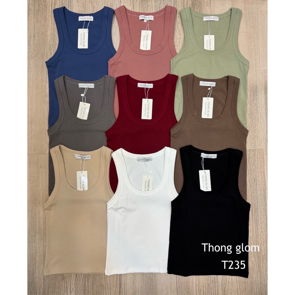 T235 เสื้อกล้ามผ้ายูนิโคล่💗