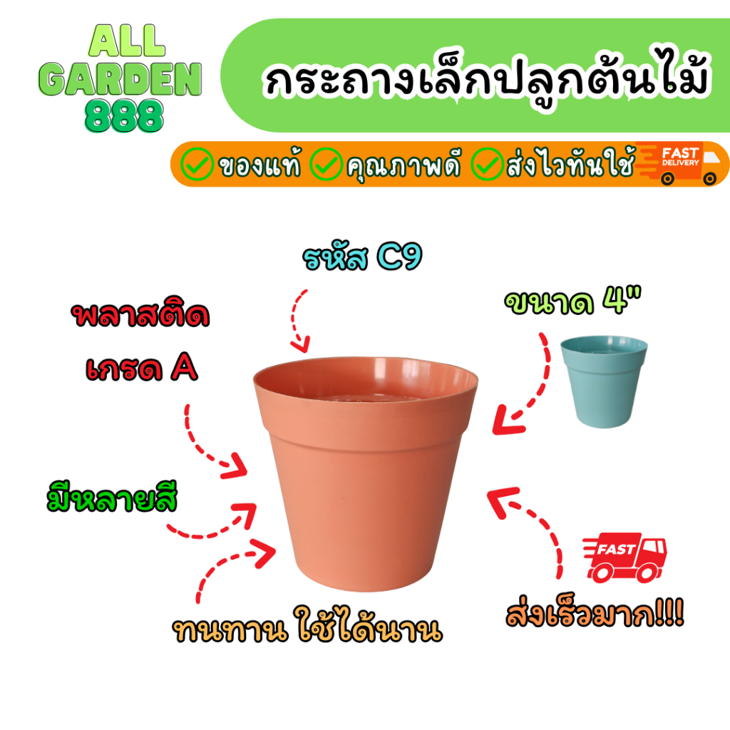 กระถางต้นไม้เล็ก กระถางพลาสติก สไตล์มินิมอล/โมเดิร์น กระถางกระบองเพชร กระถางแคคตัส กระถางเพาะปลูก ราคา ถูกที่สุด ดีลบีเคเค แกลเลอรีภาพที่ 9