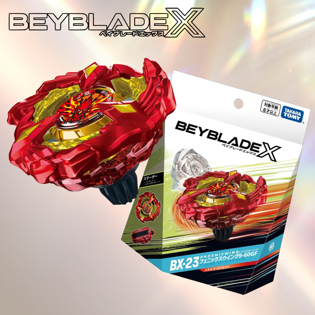 beyblade x beyblade x bx-23 starter phoenix wing 9-60gf โลหะ 「Direct from Japan」