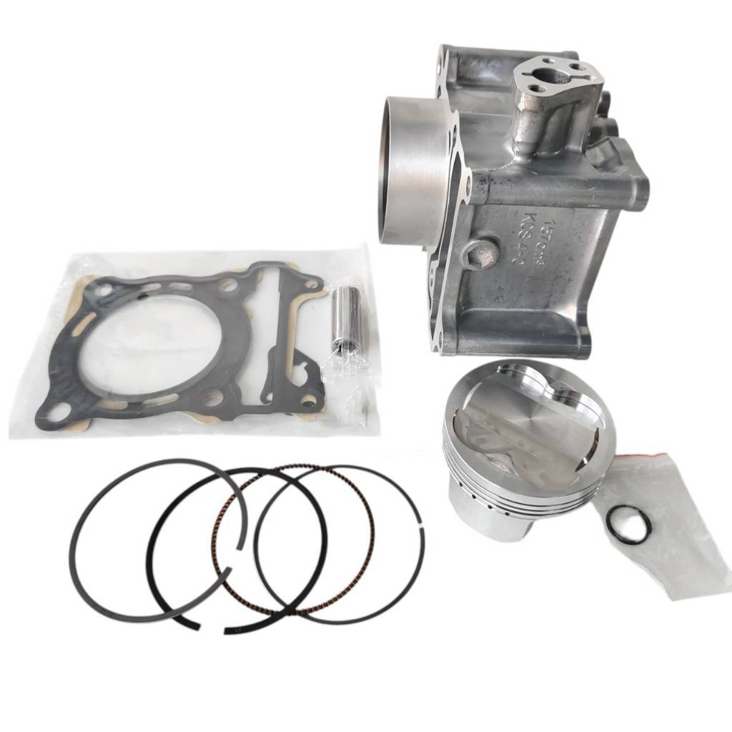 ชุดเสื้อลูก PCX160/LEAD125/GIORNO125 KOS ลูก62 63มิล พร้อมปะเก็น เสื้อสูบ PCX160 สินค้าใหม่ คุณภาพ ใส่ได้เลย
