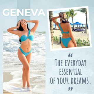 Dreamer swimwear bikini set ชุดว่ายน้ำทูพีช  รุ่น Geneva