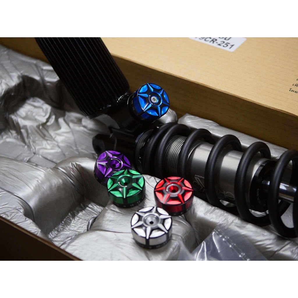 สินค้า GH racing พร้อมส่งจากไทย เม็ดปรับโช็คแต่ง profender สำหรับโช็คตัว Xซีรี่ ราคาต่อ 1 ชิ้น