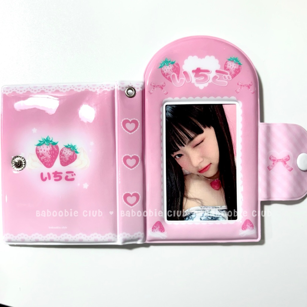 ꒰ Baboobie ꒱ Collect book ‘RosyBerry’ collection 1 แฟ้มเก็บการ์ด PVC
