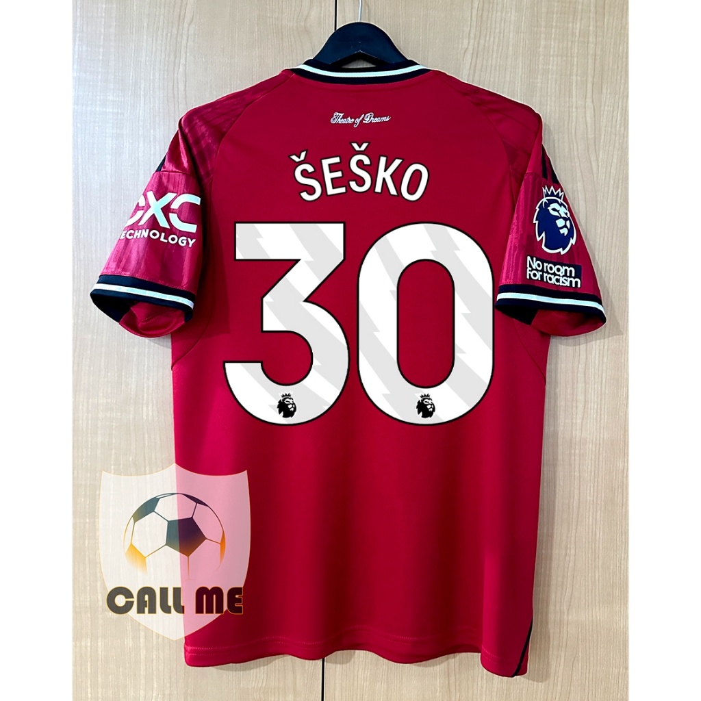 เสื้อฟุตบอล - [เกรดแฟนบอล] - llมuยู  - [ ชุดเหย้า ปี 2025/26 ] - ( สามารถเฟล็กชื่อนักเตะ / เบอร์นักเตะ / อาร์ม EPL/ได้) - รูปที่ 6