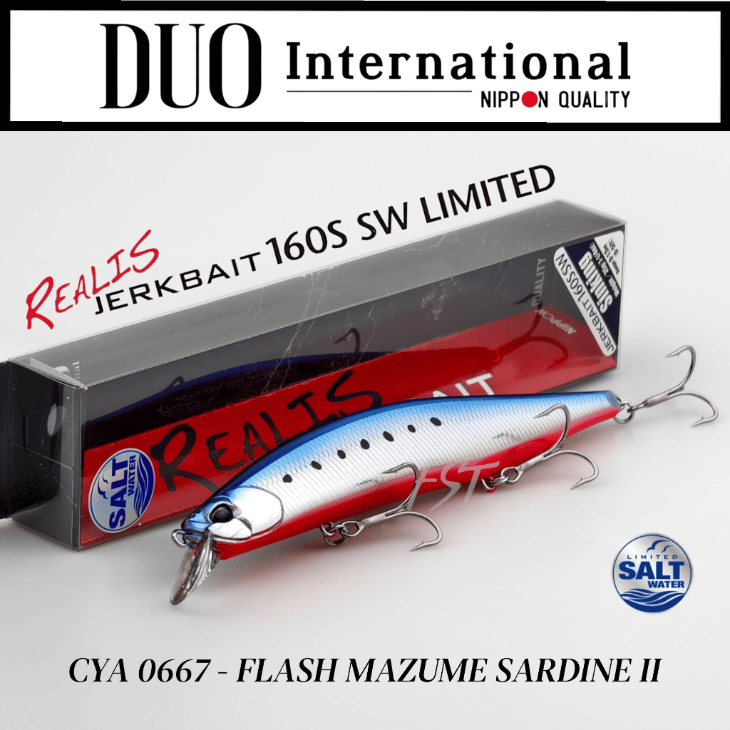 เหยื่อปลอม DUO - Realis Jerkbait 160SW
