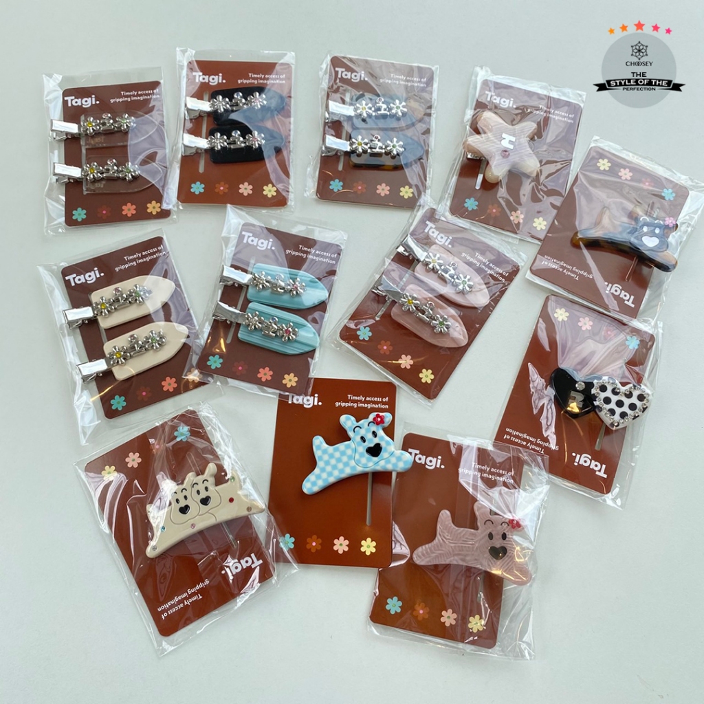 พร้อมส่ง กิ๊บติดผม ทา กิ มีซองพลาสติกให้