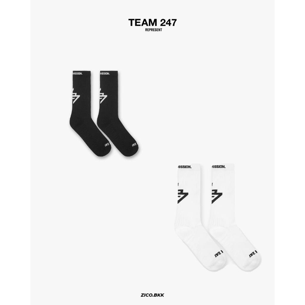 Represent 247 Logo Socks