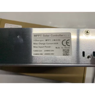 MPPT Solar charger controller 60A ตัวควบคุมพลังงานแสงอาทิตย์