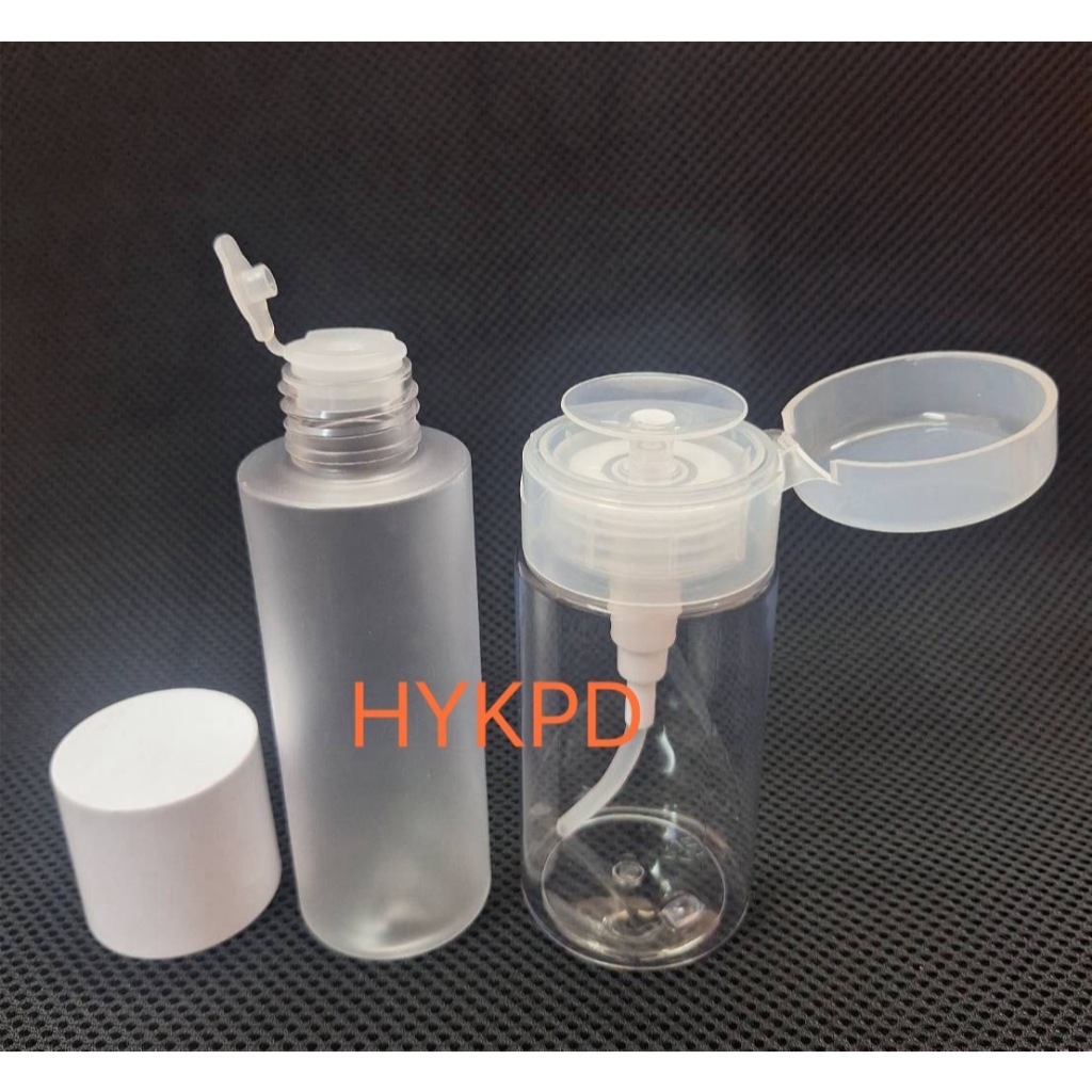 ขวดใส่โทนเนอร์ 100 ml 120ml ขวดPEเกรดA ฝาเกลียว มีจุกเปิด-ปิด แบบหัวกด