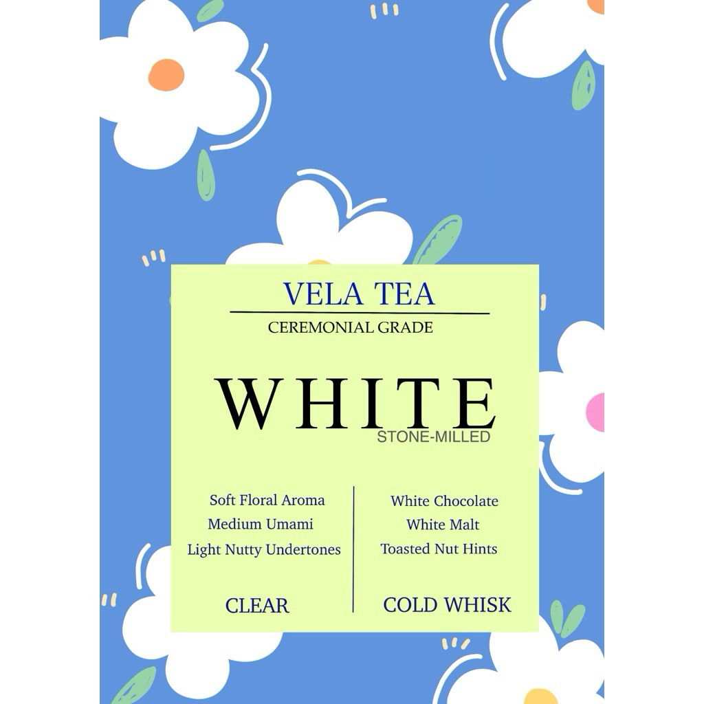 (พร้อมส่ง) Kiwami yame matcha ceremonial(กระปุกแบบใหม่) 50g. |🍃Vela Tea Rich/White/Nom Ceremonial 20