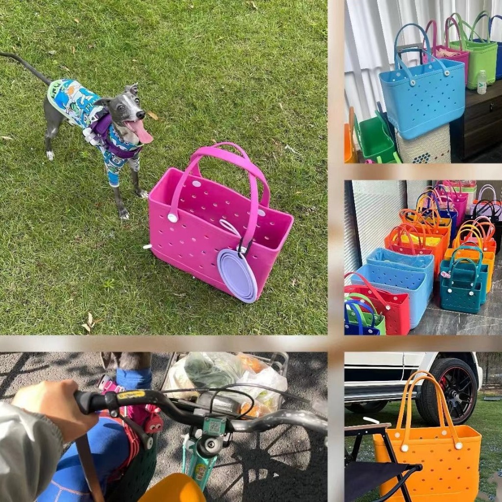 กระเป๋าถือกลางแจ้งสไตล์ใหม่ กระเป๋าถือแฟชั่นสำหรับผู้หญิง กระเป๋าถือ DIY กระเป๋าถือพกพาEVA - รูปที่ 7