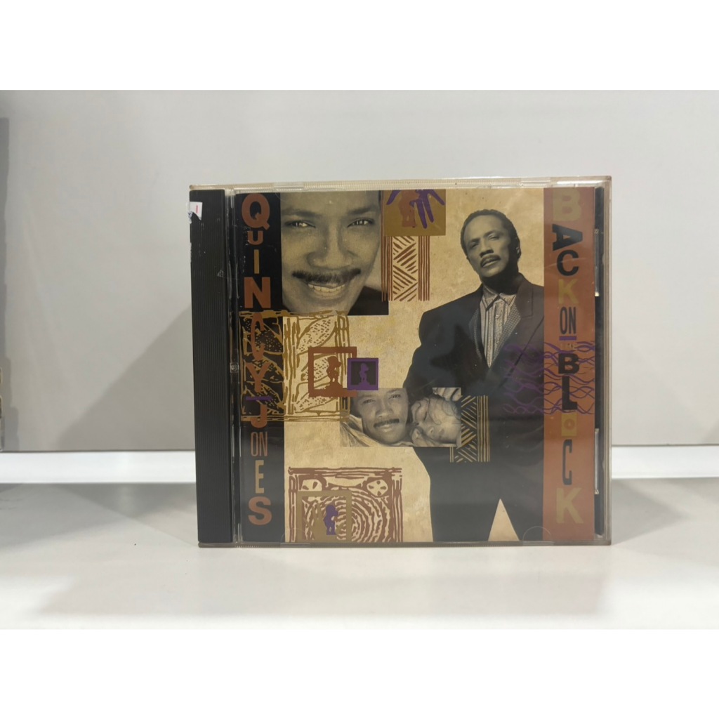 1 CD MUSIC  ซีดีเพลงสากล   QUINCY JONES BACK ON THE BLOCK  (K3E52)