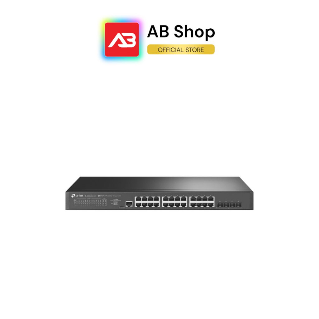 TP-LINK JetStream 24-Port 2.5GBASE-T L2+ Managed Switch with 4 10GE SFP+ Slots รุ่น SG3428X-M2