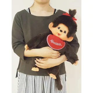 ของแท้ 100% Monchhichi Plush Premium Standard Original - มอนชิชิรุ่นเบสิค สีน้ำตาล ทุกขนาด ตุ๊กตาและพวงกุญแจ แท้ 100%