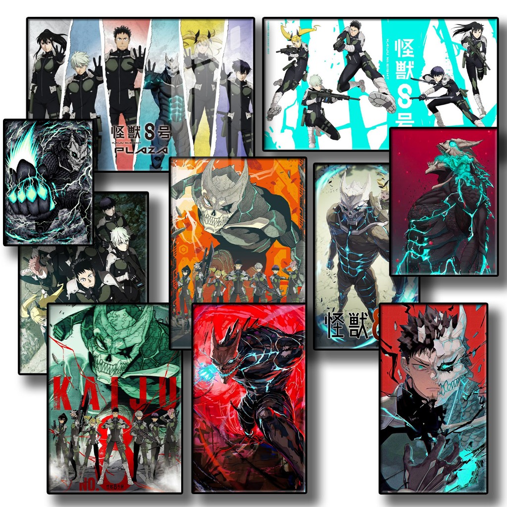 กรอบรูปอะคริลิคตกแต่งบ้านKaijuu 8-gouกรอบรูปอนิเมะanime