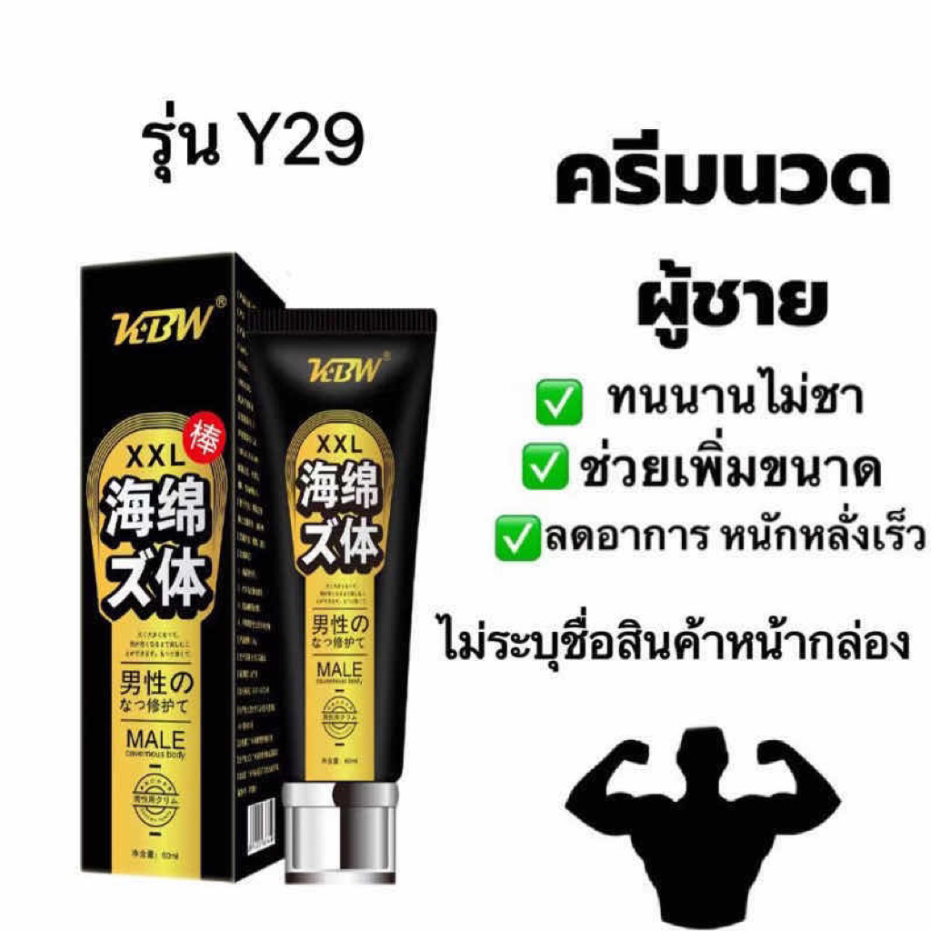 ครีมนวดน้องชาย หล่อเลี้ยงนวดชาย 50ml ไม่ระบุชื่อสินค้า
