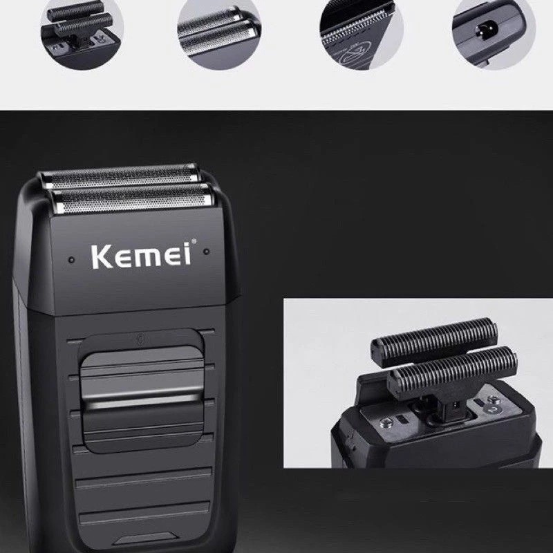 Kemei KM-1102 KM1102 เครื่องโกนหนวดไฟฟ้า เครื่องโกนหนวด